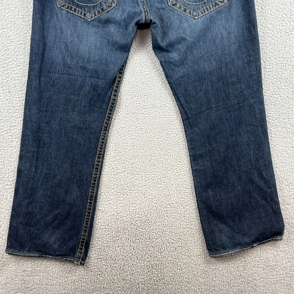 VTG Y2K True‎ Religion Ricky Big T Jeans Men's Sz 36 Seat 34 Meas. 38x32 USA